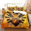 Icrimax Set Lenzuola Singolo Matrimoniale Set Lenzuola Stampate 3D per Camera da Letto Ragazzi Matrimoniale King Size Singolo Ragazzi Adulti