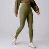 High Waist Athletic Leggings Women Quick Dry Yoga Running Pants Tummy Control Butt Lift 9/10 Length Nylon Spandex