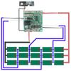 15*18650 Li-ion Battery Case DC Charging Protection Circuit Board BMS PCBA For Lomvum Zhipu Hongsong 21V For Makita 18V Box