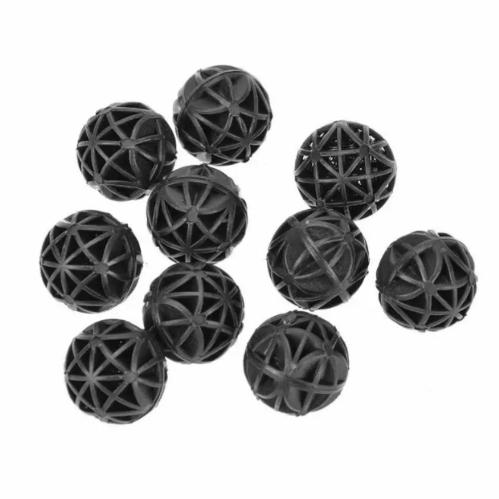 10pcs PVC Aquarium Filtration Balls 16/26mm Wet/Dry Canister Filter Media  Fish Pond Tank