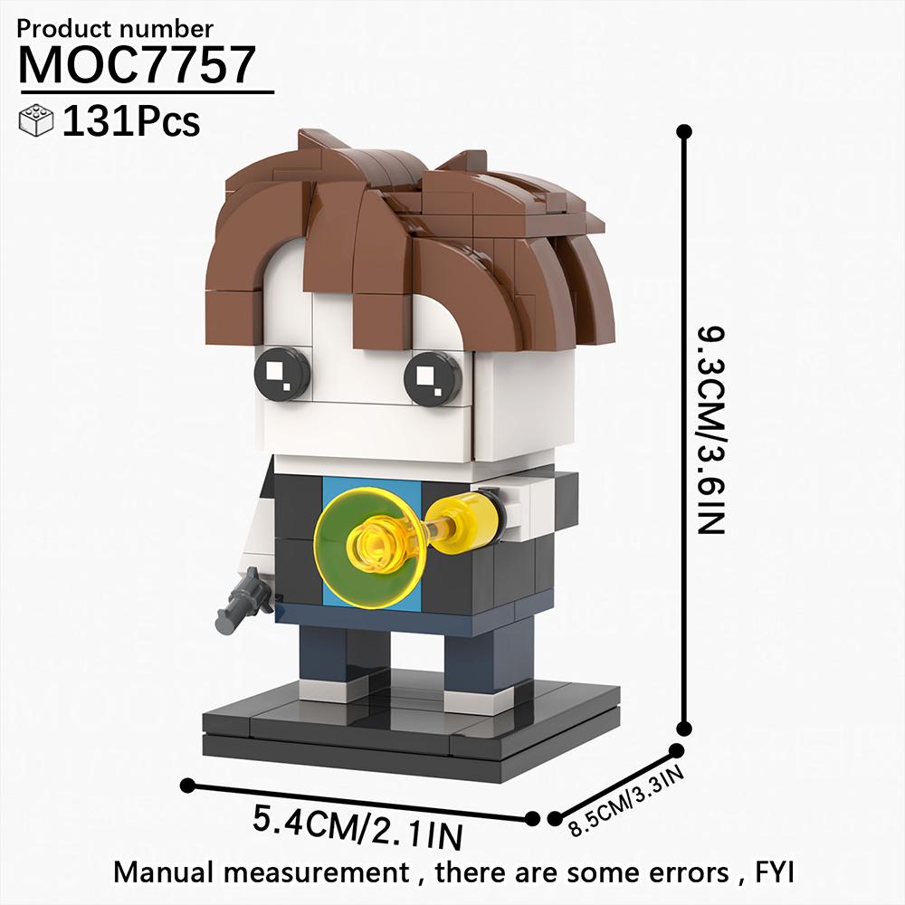 MOOXI MOC Hot Horror Game 99 Nights Figure Animal Deer Owl Goat Model DIY Building Blocks Toy For Kid Adult Brick Birthday Gifts