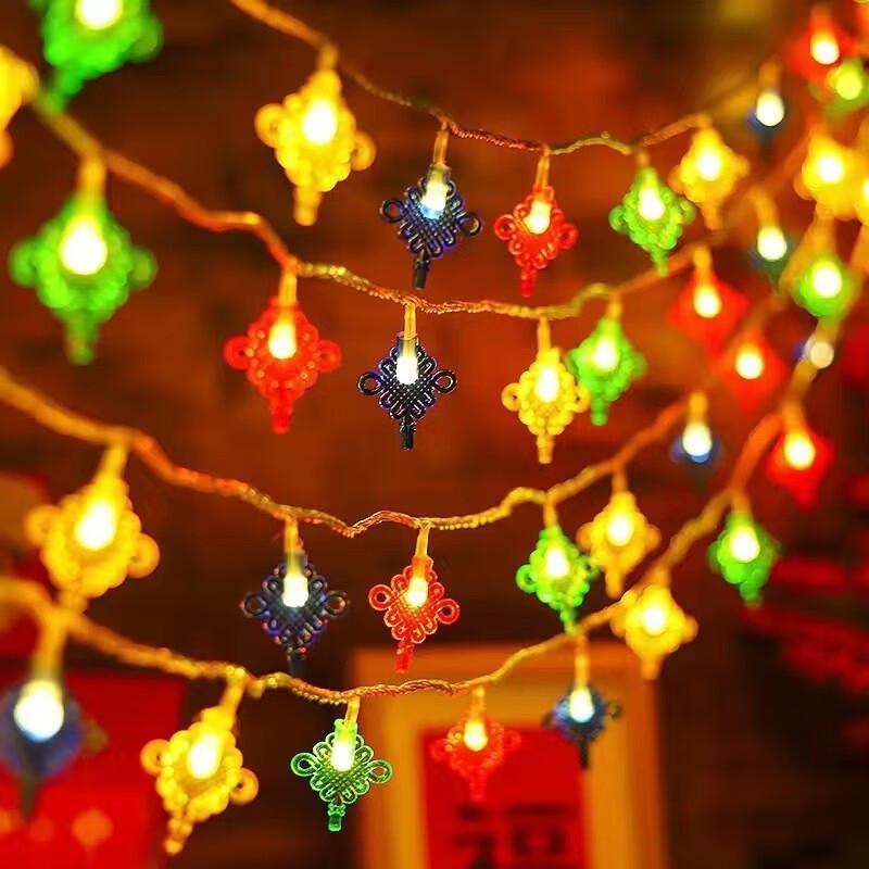 Chinese New Year Red Lantern String Lights