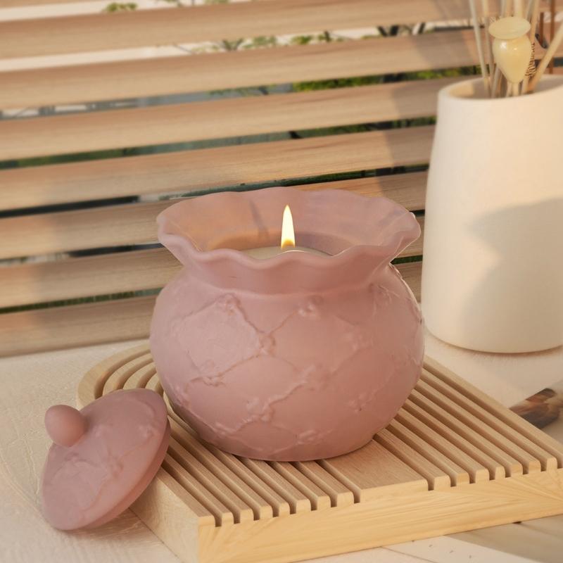 Jar Resin Mold with Lid Silicone Storage Box Mould for Epoxy Casting Resin Craft Jewelry Container Candle Holder Decors