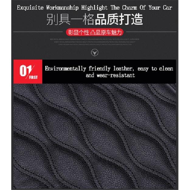 Car Accessories Armrest Cushion Cover Center Console Box Pad Protector Leather
