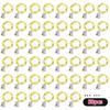 50 Packs Fairy Lights 2m 20LED Indoor Decoration Fairy Tale Light String Battery 3 Speed Modes Copper Wire Christmas Decorations