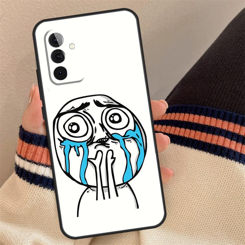 

FACE MEMES Case For Samsung Galaxy A16 A26 A36 A56 A55 A35 A15 A52 A32 A12 A53 A33 A13 A14 A34 A54 A17 Samsung A14