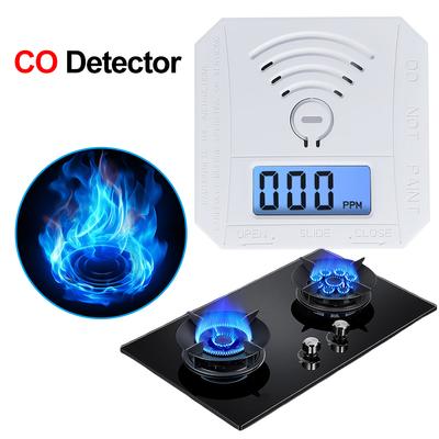 Detector de Monóxido de Carbono Pantalla Digital Monitor de Gas CO Alarma Sonora de Advertencia e Indicador LED Sensor de Alarma de Advertencia Uso Doméstico