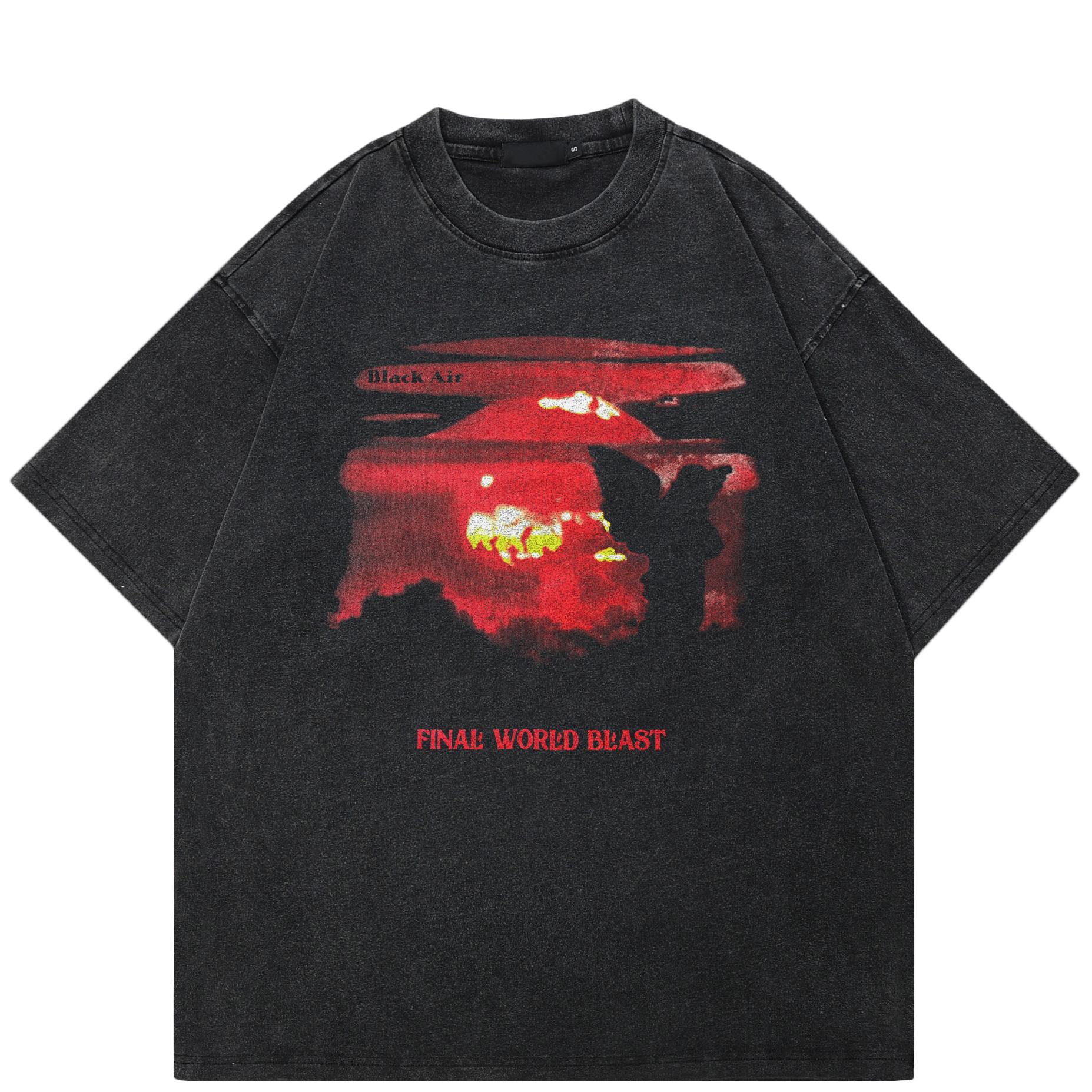 2026 Футболка Streetwear QUARTER 24 A37T034 S разноцветный
