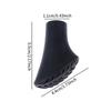 Trekking Pole Rubber Tips Lightweight Anti Slip Cane Caps Protection Pads for Hiking Safety Pole