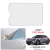 Car Suede Fabric Electrostatic Adsorption Sunroof Sunshade For XIAOMI YU7 2025-Present Auto Anti-UV Heat Insulation Skylight
