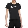 Nike T Shirts Women's Black Crew Neck Moderate DR7570-010