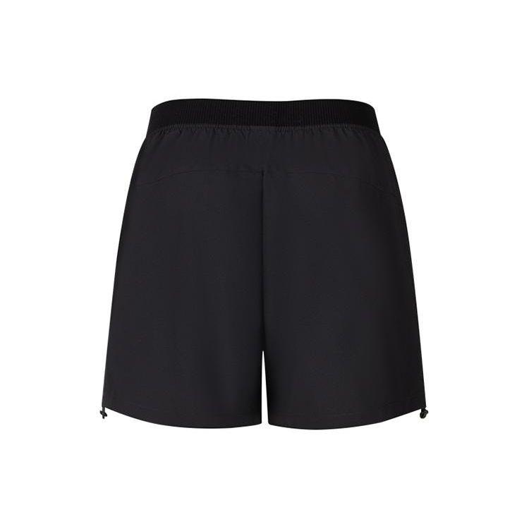 Asics Mid-Waist Comfortable Moisture-Wicking Sports Casual Shorts Women Bottoms Black 2012D052-001