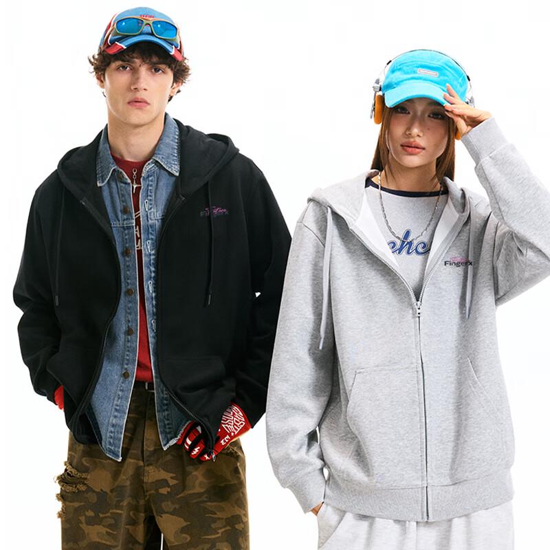 Fingercroxx Men's 2025 Autumn Casual Zip-Up Sweatshirt