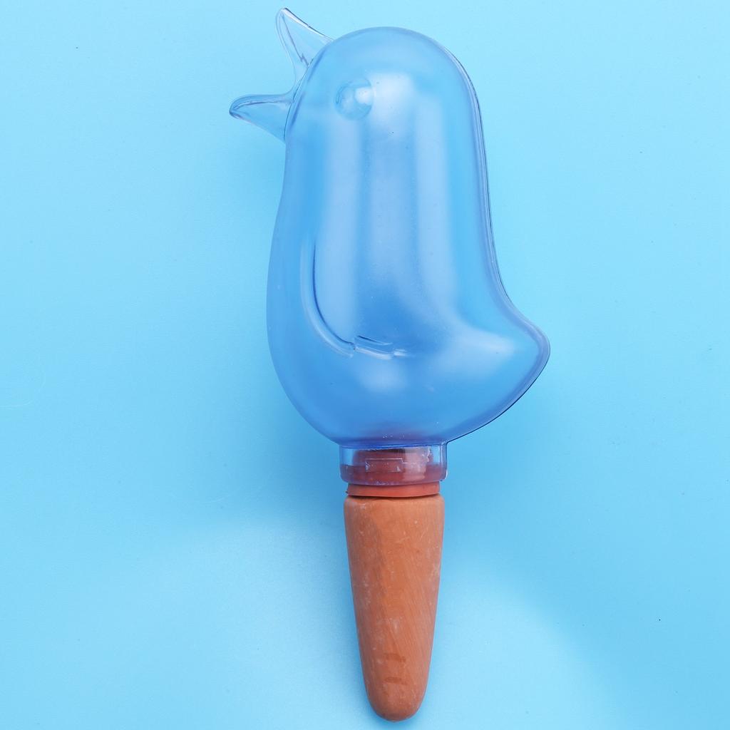 M-Modern-4 Pcs Bird Shape Clear Plant Waterer Clear Self Watering Devices Globes, Houseplant Watering Bulbs Plant Watering Spike