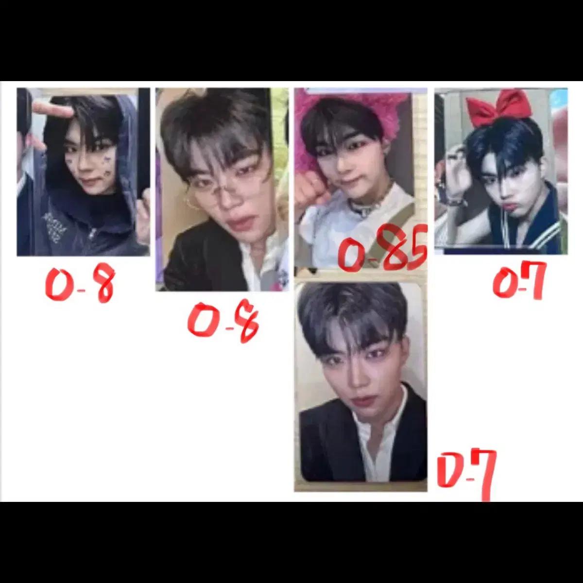 

Zerobaseone Park Gunwook Photocard