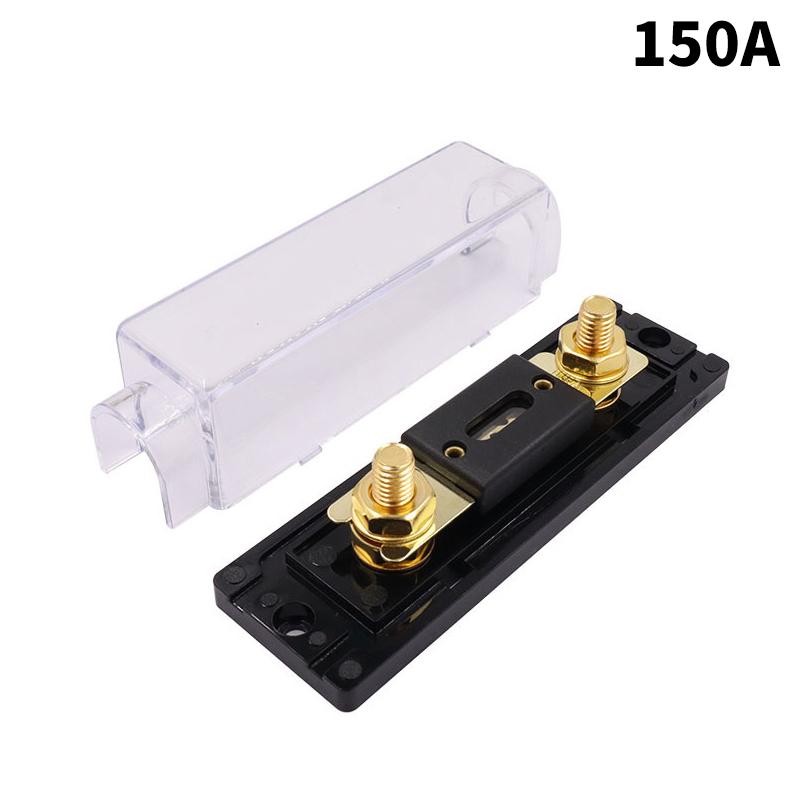 Porte-fusible d'amplificateur de type lame d'alimentation automobile, boîte à fusibles, réservoir de fusibles audio, fusible automobile