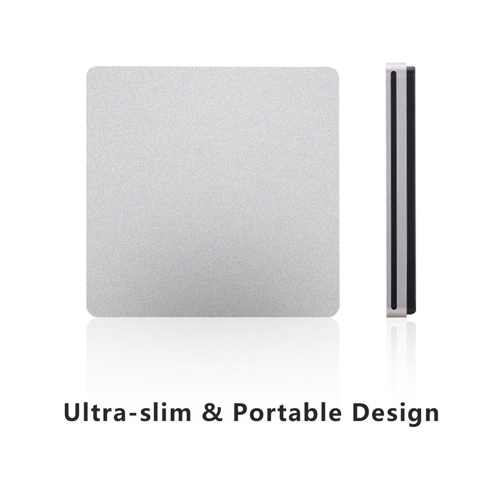 Optical Drive Drive Slim Suction Optical Drive External Optical Drive DVD Optical Drive CD Burner External Player USB Type C DVD+RW Drive