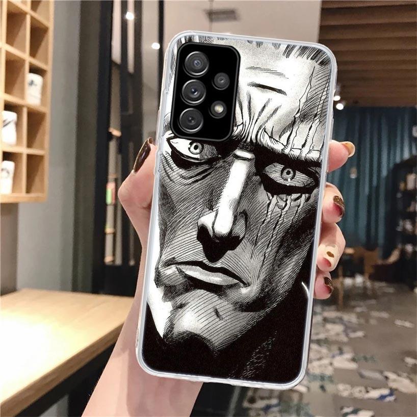 One P-Punch-Man Saitama King Soft Phone Case For Samsung Galaxy A16 A26 A36 A56 A15 A14 A13 A55 A54 A53 A35 A34 A33 A25 A24 A23