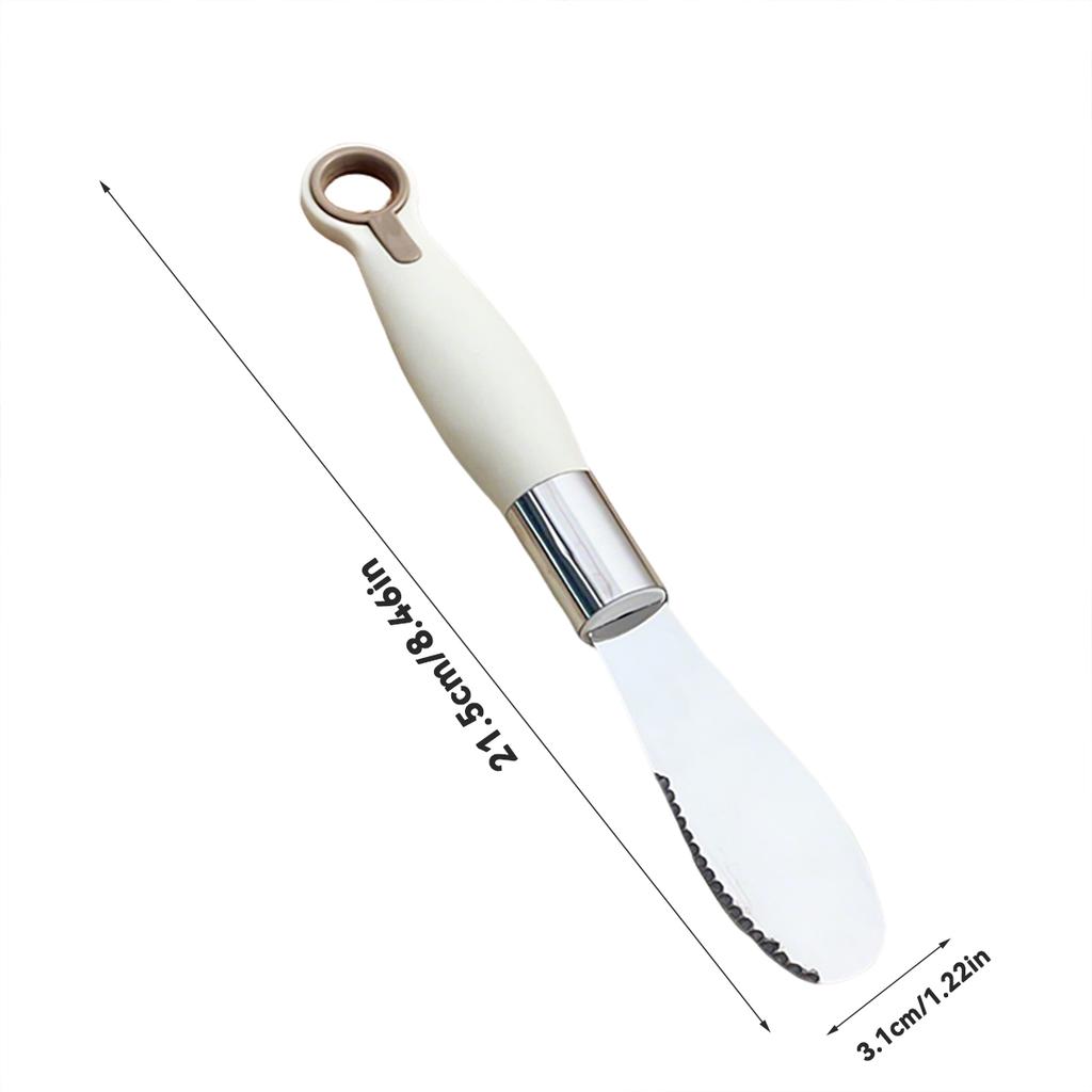 Stainless Steel Butter Knife Multifunctional Cheese Cutter Bread Toast Jam Spatula Butter Spreader Kitchen Accessories