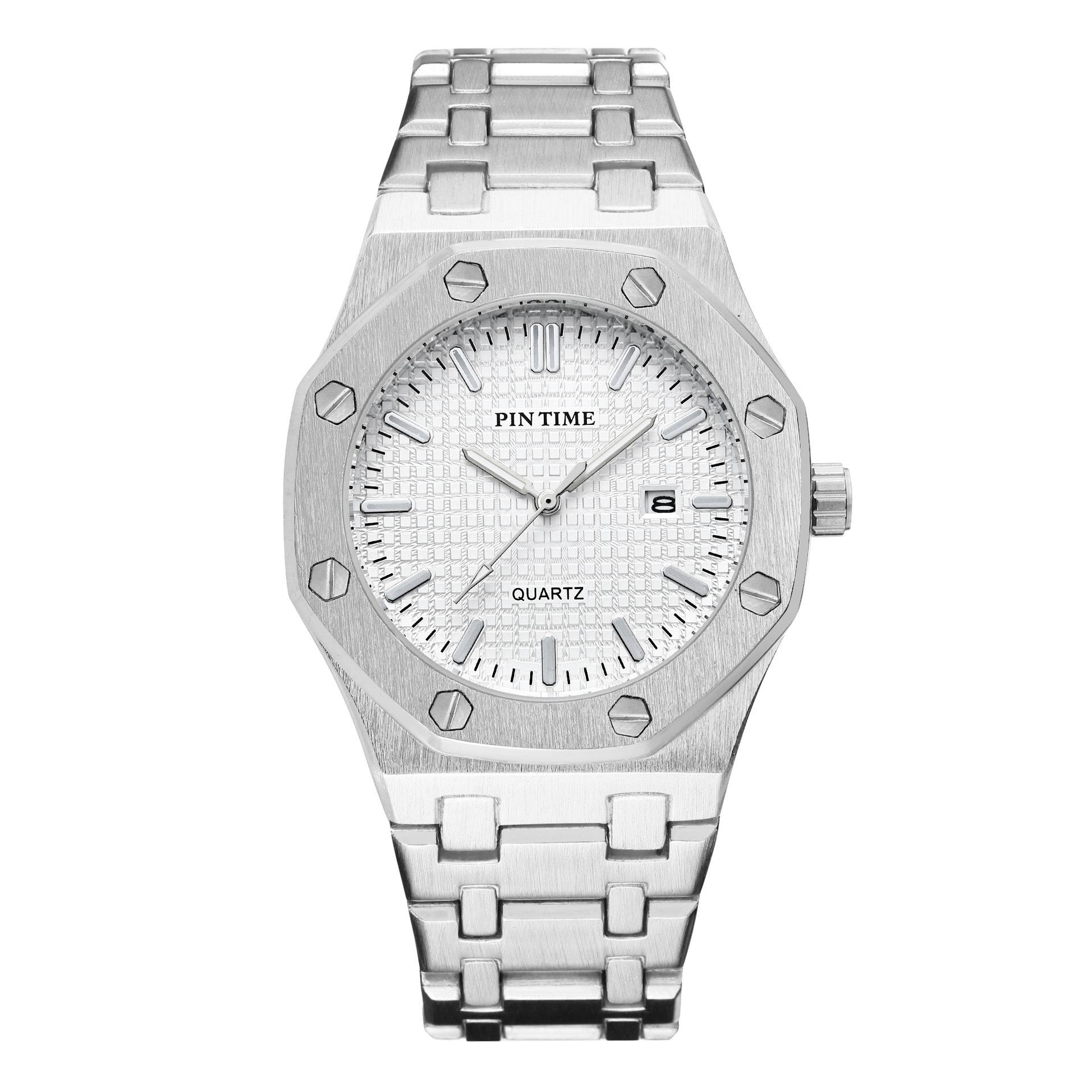 

Watch Automatic Quartz Watch Stainless Steel Strap Luminous Waterproof Fashion Sports Men S Watch