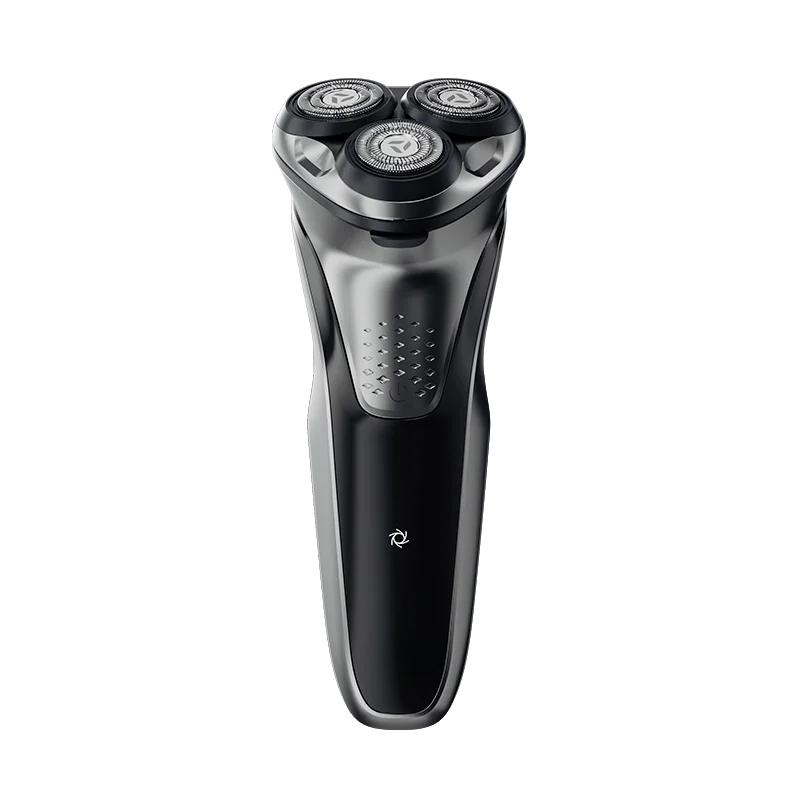 Blackstone Plus Electrical Rotary Shaver Full Body Washable IPX7 Waterproof Dry Wet Dual Use Rechargeable Shaving Machine