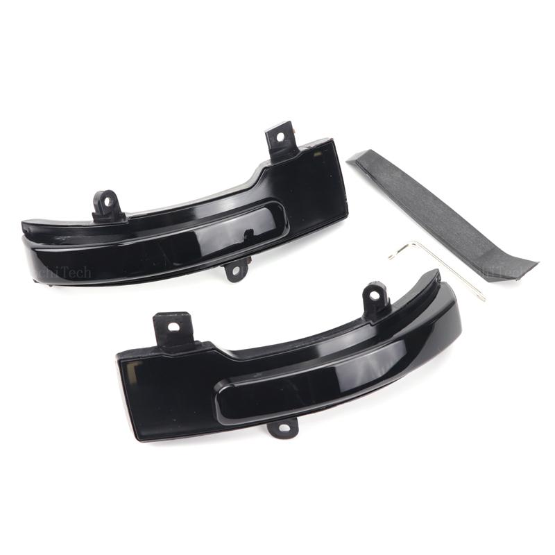Dynamic Blinker Turn Signal Side Mirror Indicator LED Flashing for Mitsubishi Outlander GF GG ZJ ZK ZL 2013-20, Lancer 2016