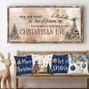 Merry Christmas and Let It Snow Christmas Pillowcases: Festive Decor for Your Home Sofas, Bedroom Pillow Covers, Holiday Gifts