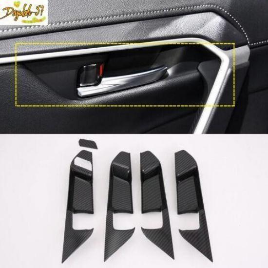 Interior Side Door Handle Bowl Cover Trim 5pcs (LHD) For Toyota RAV4 -