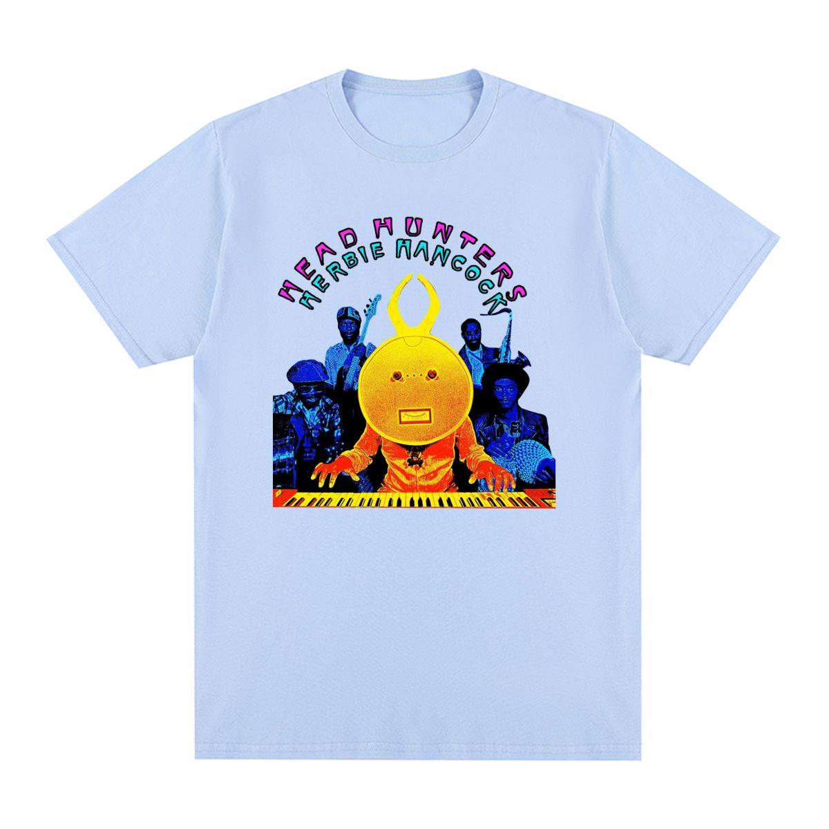 

Herbie Hancock Vintage T-shirt Head Hunters Jazz Singer New Popular Cotton Men T shirt New Tee Tshirt Womens Tops 4XL