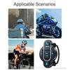 Motorcycle BT Controller Handlebar Remote Waterproof Call Music Controller Voice Assistant Media Button Remote for