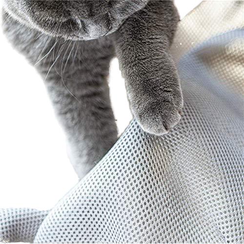 Custom Comfortable Cat Bed With Mesh Fabric For Ultimate Relaxation
