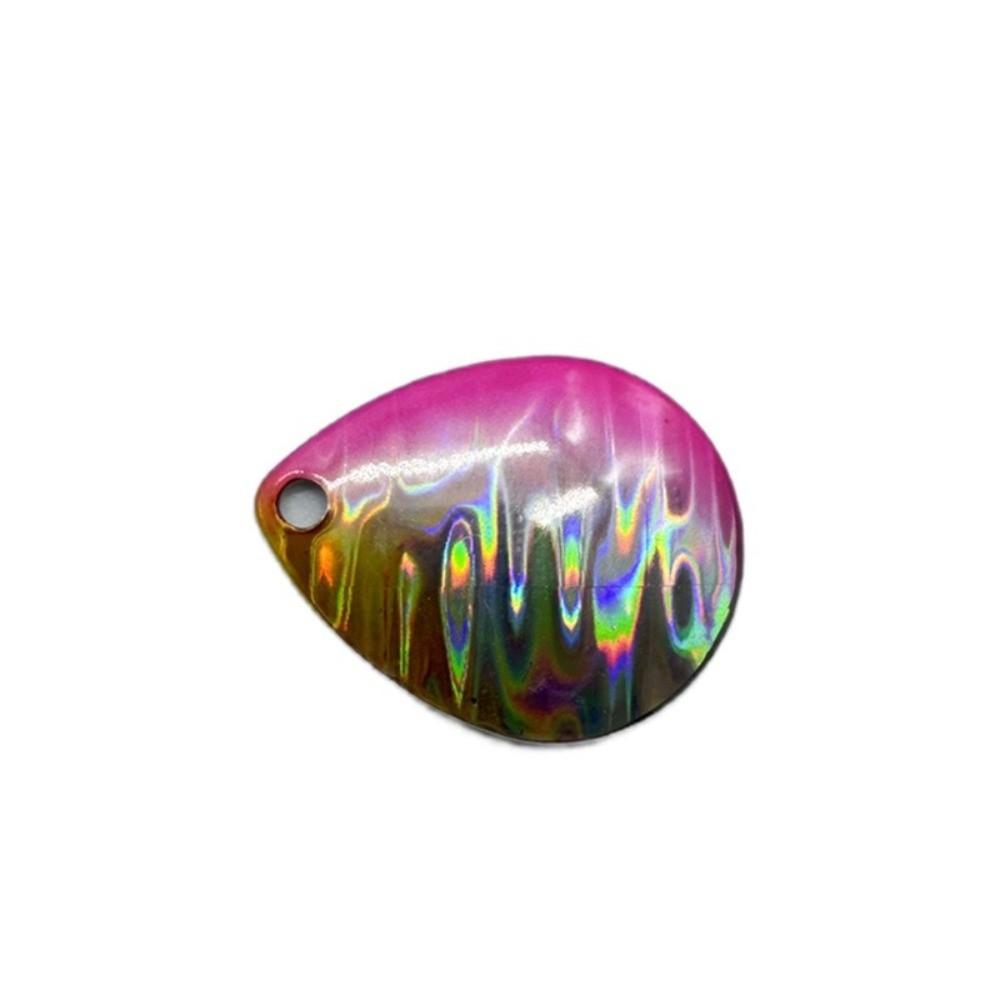 UV laser Spinner Blade Colorful Lure Making Parts Spinnerbaits Fishing Lure Fishing Lure