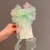 Spring Summer Fairy Bow Ribbon Hair Clips for Kids Girls Students Back Head Hair Accessories Sweet Elegant Adorable Must-Have