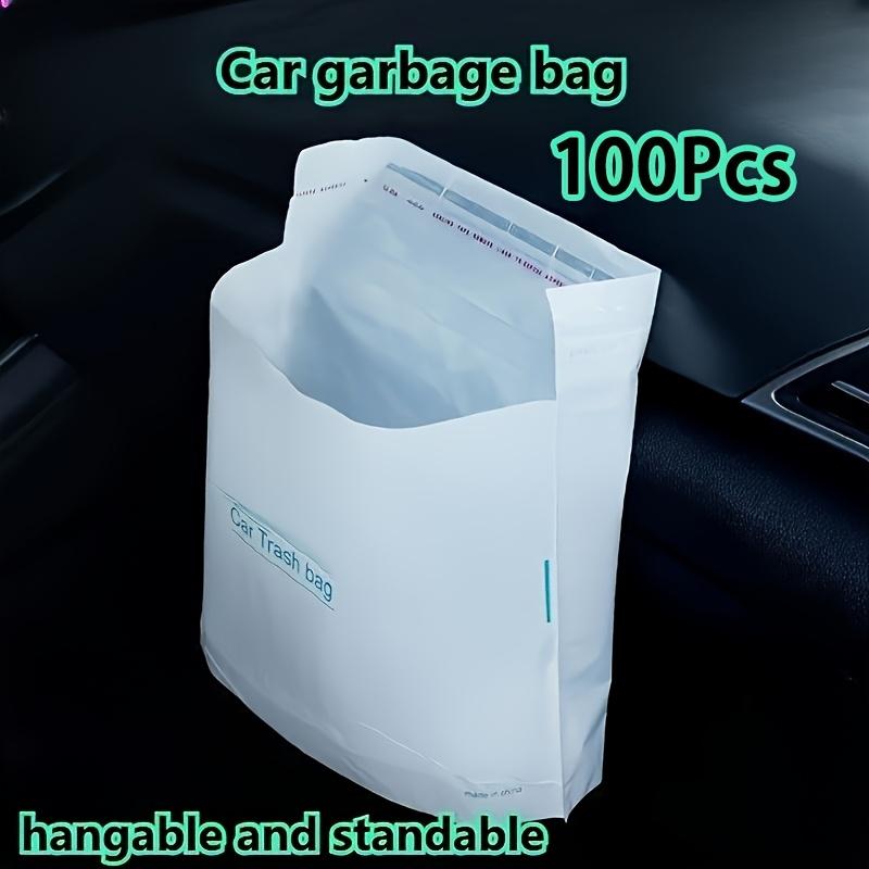 

60/100 одноразовых пакетов для мусора для автомобилей, пакетов для рвоты, эти пакеты модернизированы и утолщены для долговечности 100 pieces