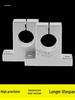 Aluminum Vertical Shaft Support Block Bracket SK Series (Sizes: 8-50)