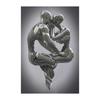 Metal Figure Statue Art Poster High Definition Printing Canvas Painting Prints Couple Sculpture Living Room Home Decor Picture