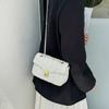 Elegant Mini Square Chain Bag With Quilted Design Womens Shoulder Crossbody PU Leather Small Handbag Daily Wear