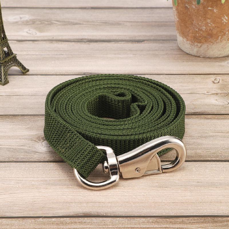 

Green Bull Head Buckle Dog Leash for Medium to Large Dogs 1.2m