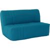 Banquette BZ DREAM - Tissu 100% Coton bleu canard - Couchage 140x190 cm