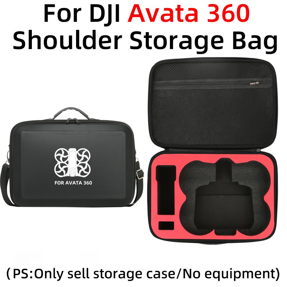 Portable Carrying Case for DJI Avata 161 Fly More Combo Shockproof Storage Bag for DJI Avata 161 RC 1 Drones Accessories