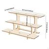 3 Tier Corner Display Rack with Shelves for Craft Shows And Markets