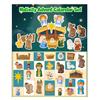 Nativity Advent Calendar Little People Collectibles Religious Christmas Countdown Calendar Christian Advent Calendar Gift for Kids Teens Families