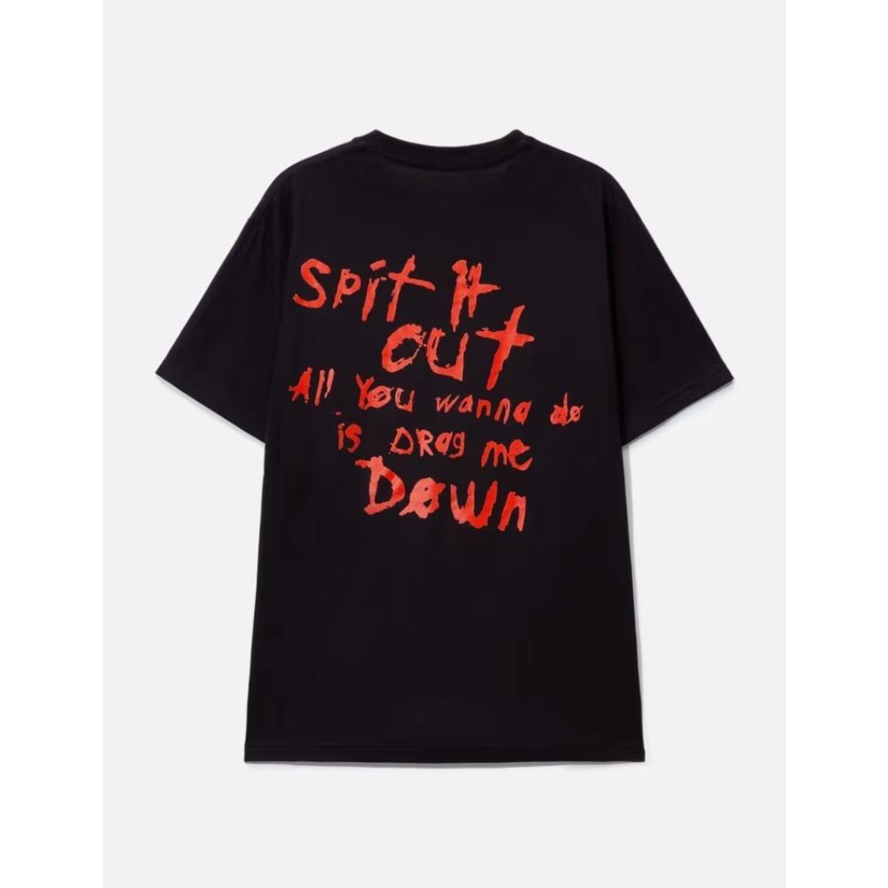 

Летние футболки с принтом в стиле метал-рок, мужские и женские, из чистого хлопка, свободные летние топы 3XL