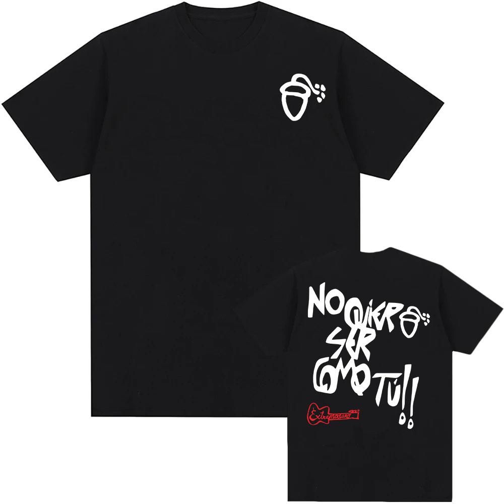 

2026 New Extremoduro Rock Band Print T-shirt Short Sleeve Unisex Streetwear Hip Hop Unisex Tshirts Summer Heavy Unisextal Tees S