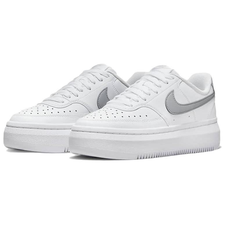 New Nike Court Vision Alta Low White Grey Women's DM0113-101