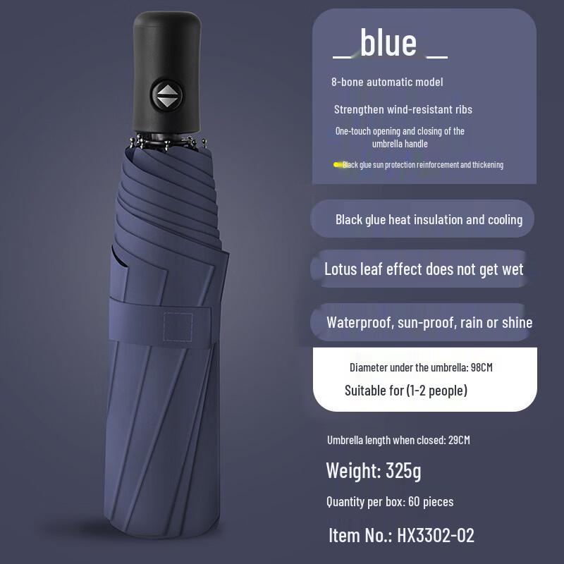 MARYYA Automatic Folding All-Weather Umbrella