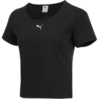 To Extension Ss Tee Women Tops Black 634778-01