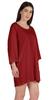 Inkmeso Solid Boyfriend T-Shirt Top For Women Loose Fit Long Sleep Shirt Tee