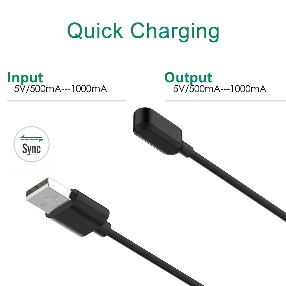 Nabíjecí kabel pro hodinky Magnetický USB pro Realme Watch 5 / 3 Chytré hodinky USB nabíječka Kabel Napájecí příslušenství