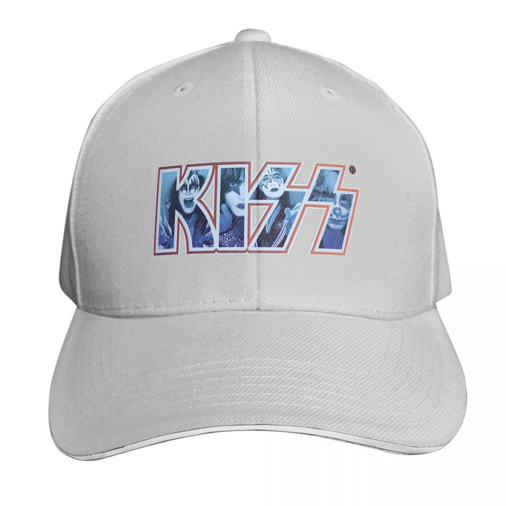 Kiss Logo Band Cap Fashion Casual Baseball Caps Adjustable Hat Hip Hop Summer Unisex Baseball Hats